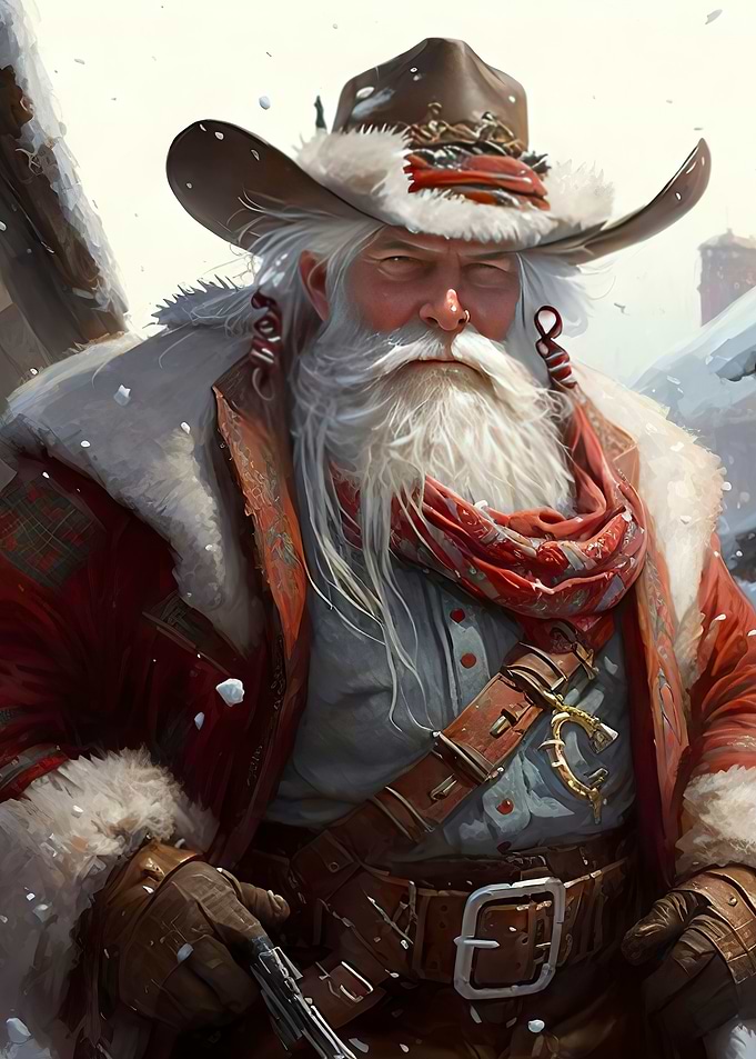 Cowboy Santa