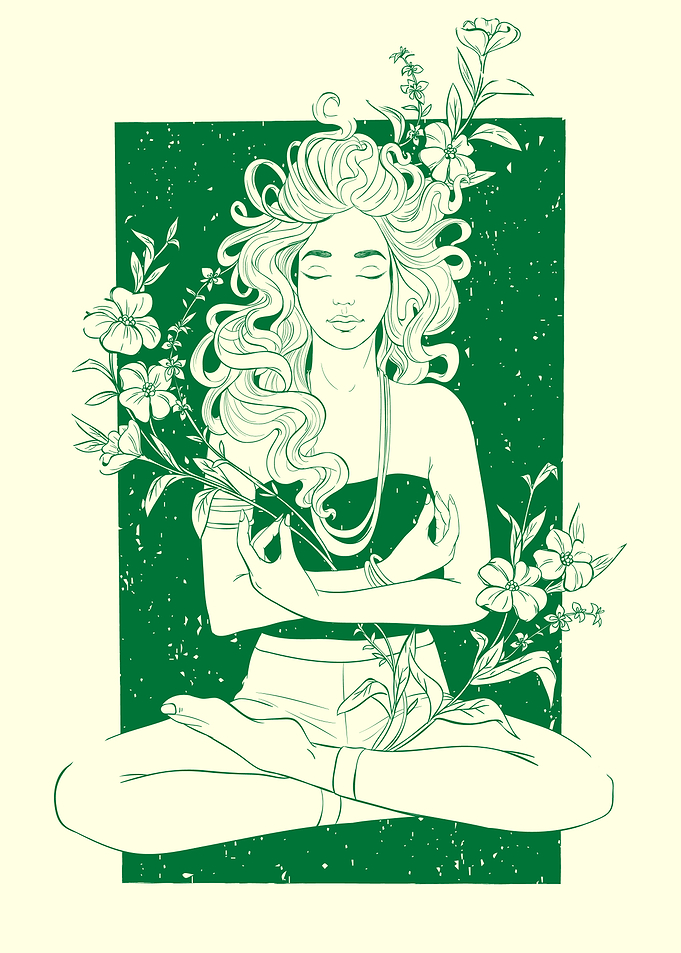 Girl Flower