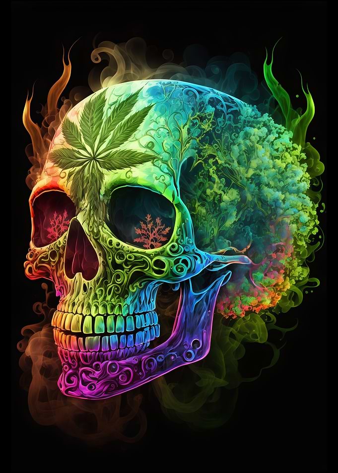 Ganja Skull