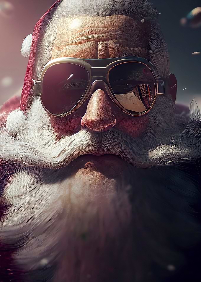 Extreme Sports Santa