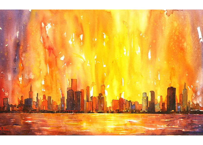 Windy City Chicago Art
