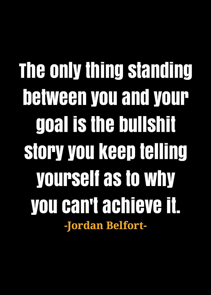 Jordan Belfort quotes