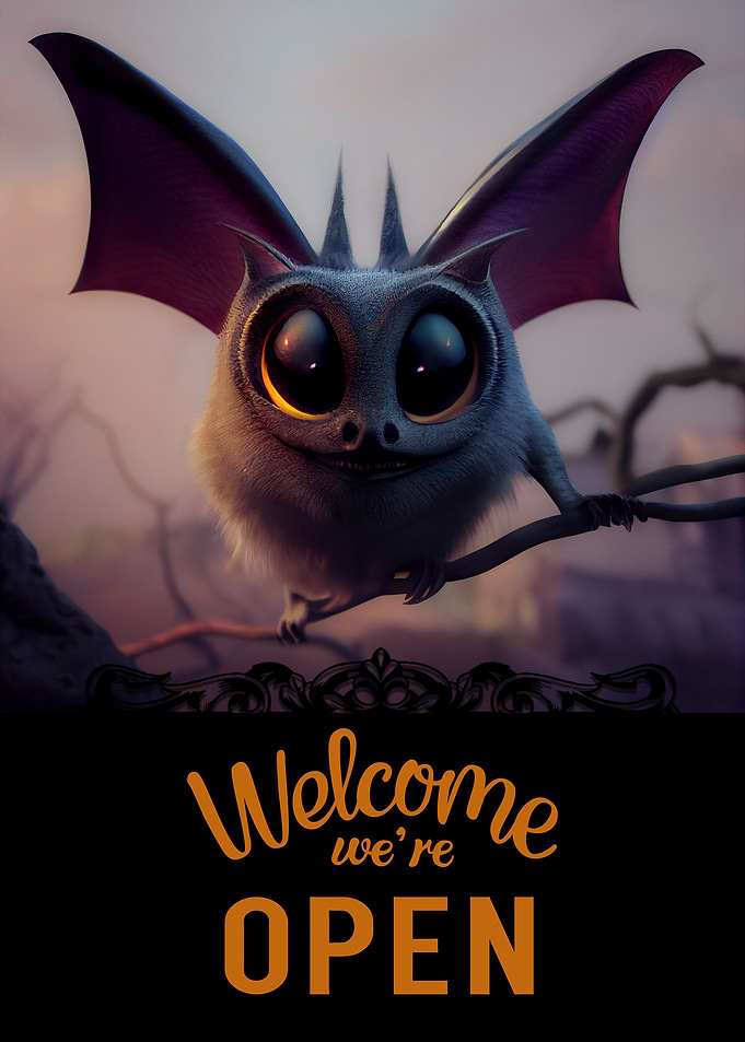 welcome sign