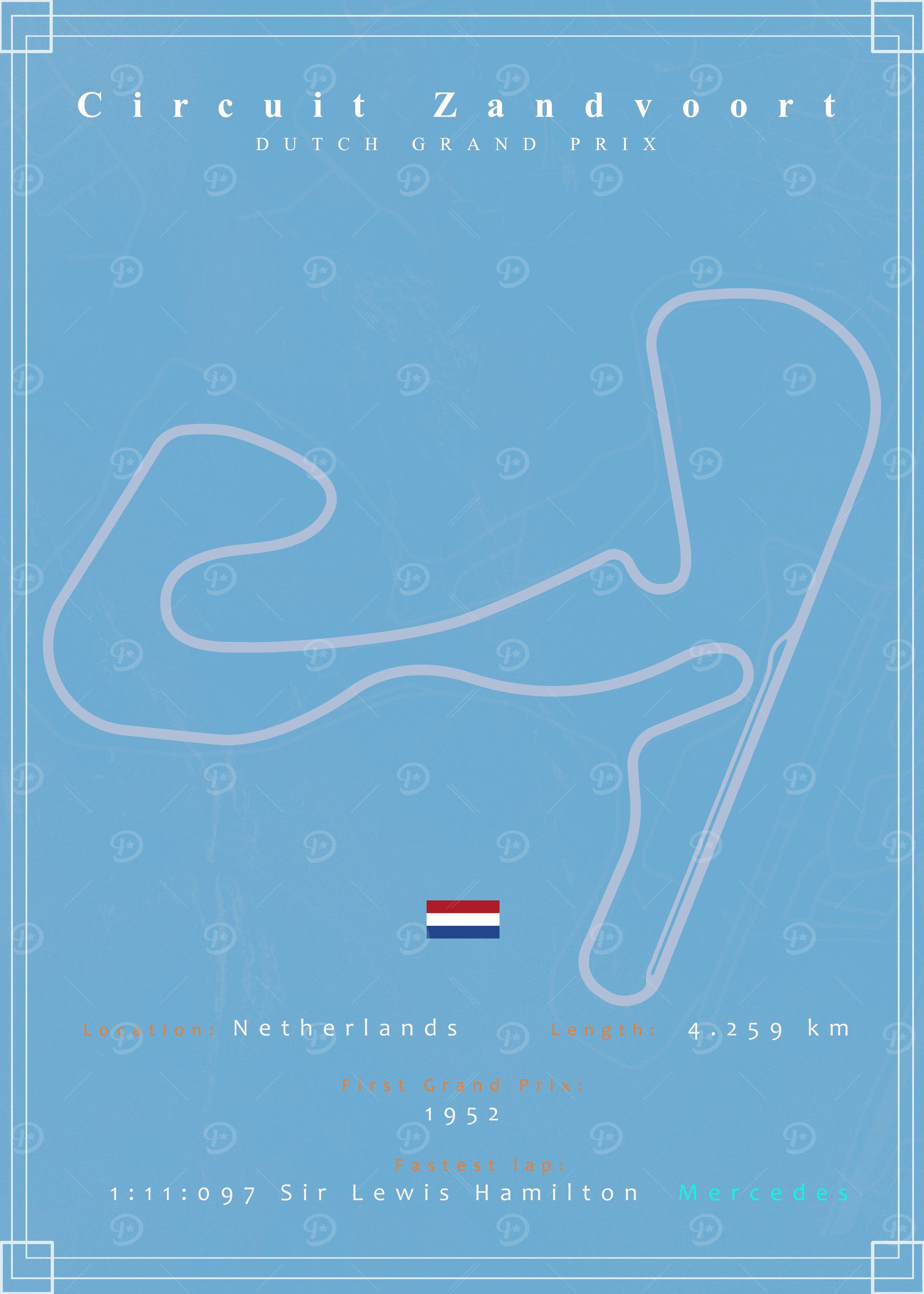 Zandvoort Formula 1 Track