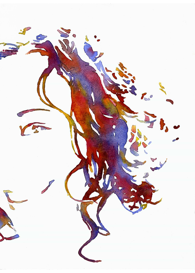 Smiling Woman Fashion Art