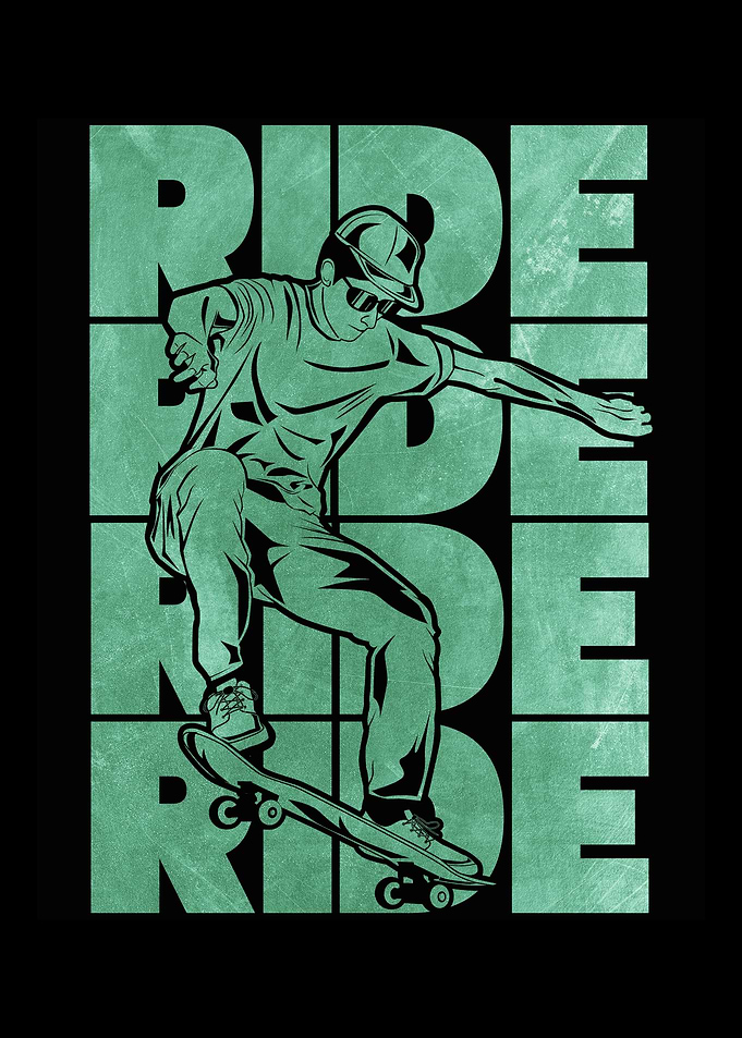 Skateboard Ride Boys