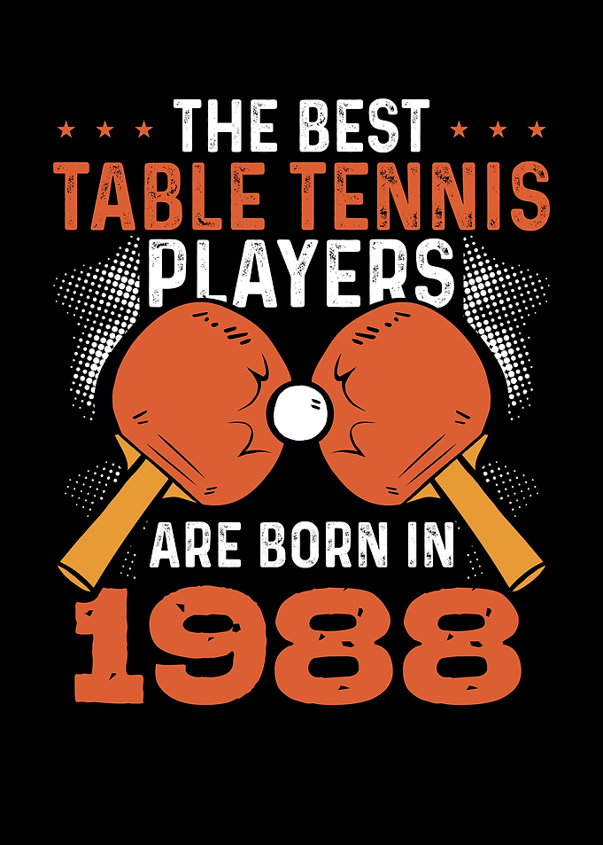Table tennis player 1988