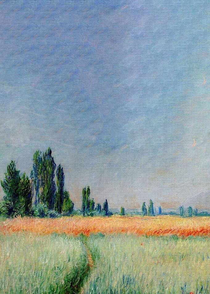 Wheatfield Oil Painting