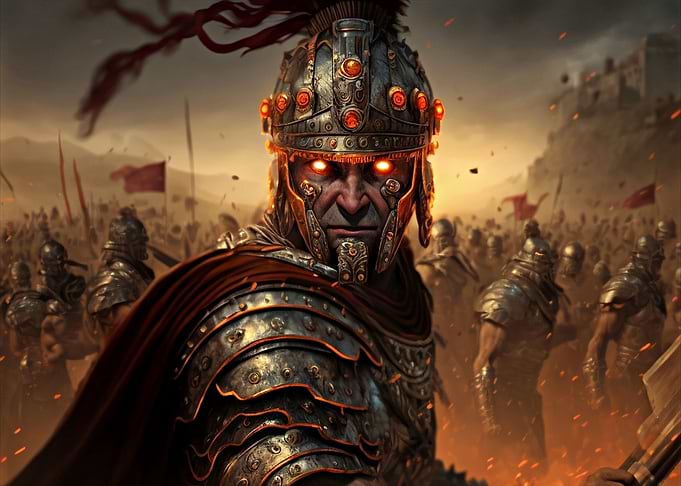 Cyborg Roman Officer