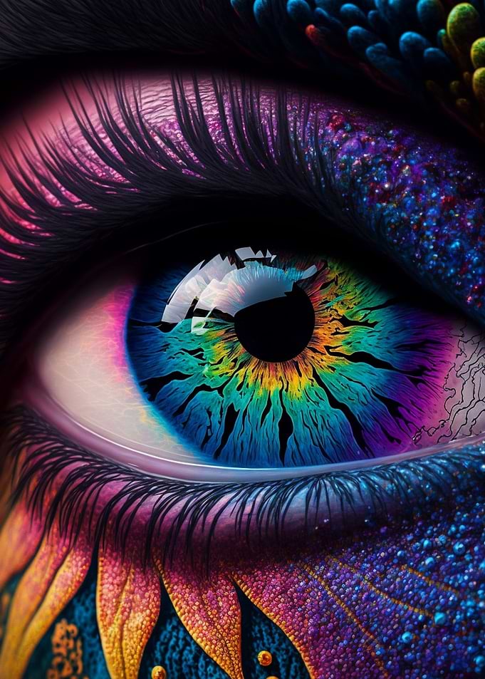 Mandala eye