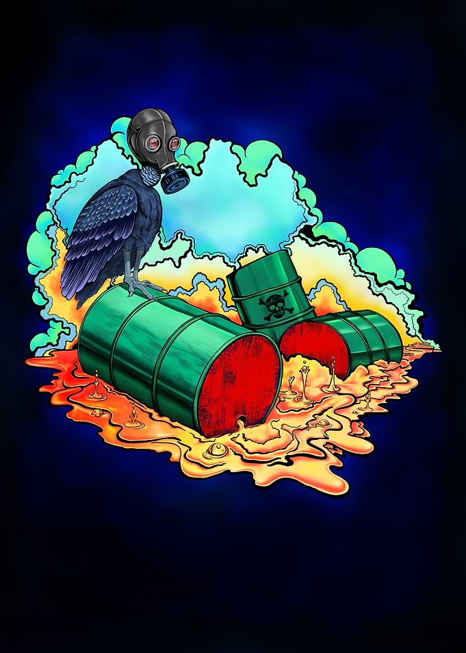 Dump bird