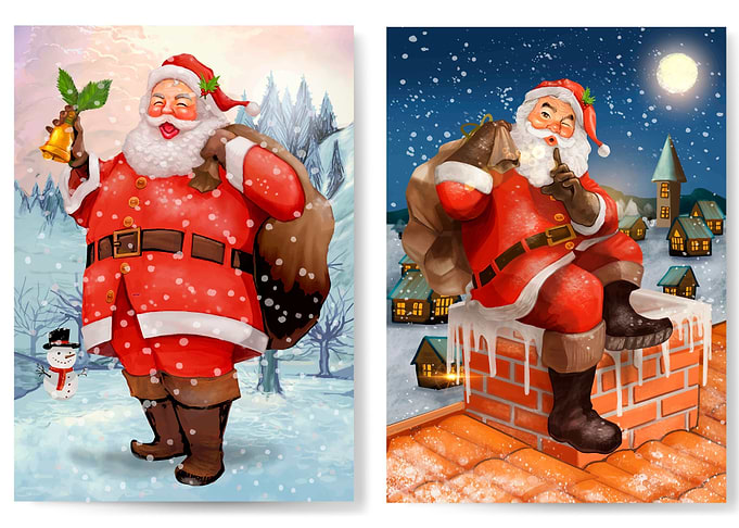 Funny Santa Claus