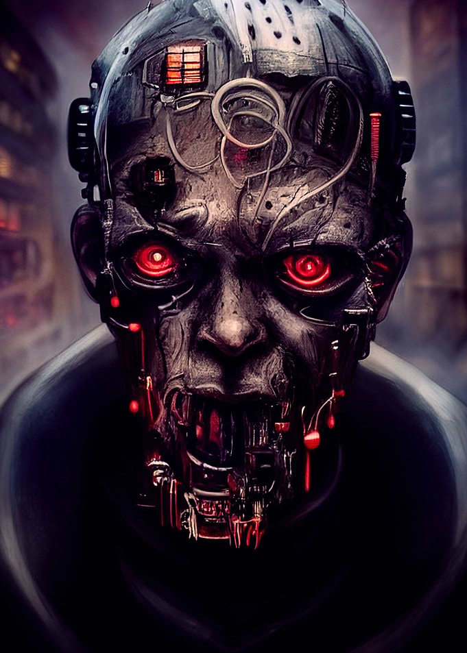 Ghost future cyborg