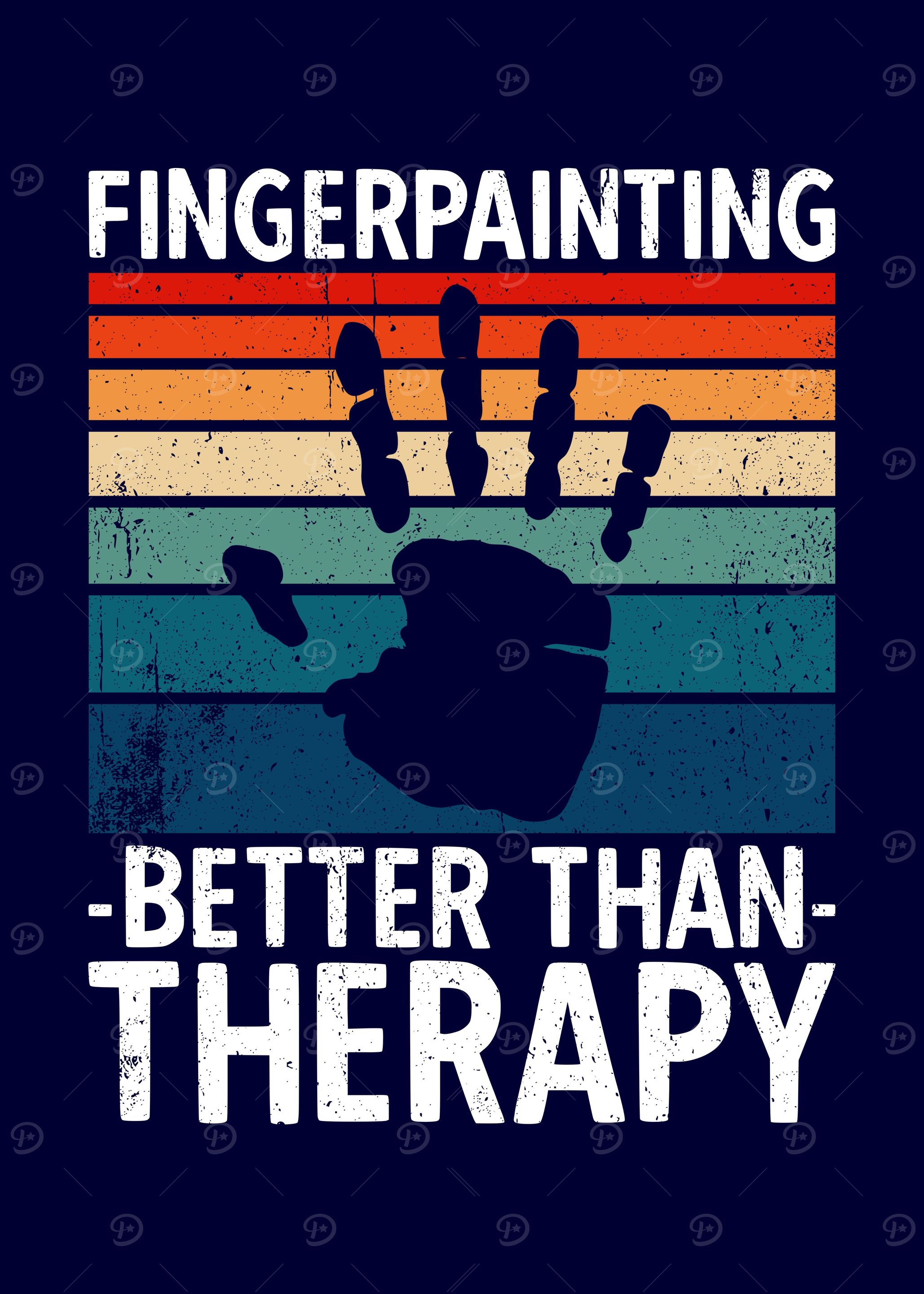 Fingerpainting Therapy