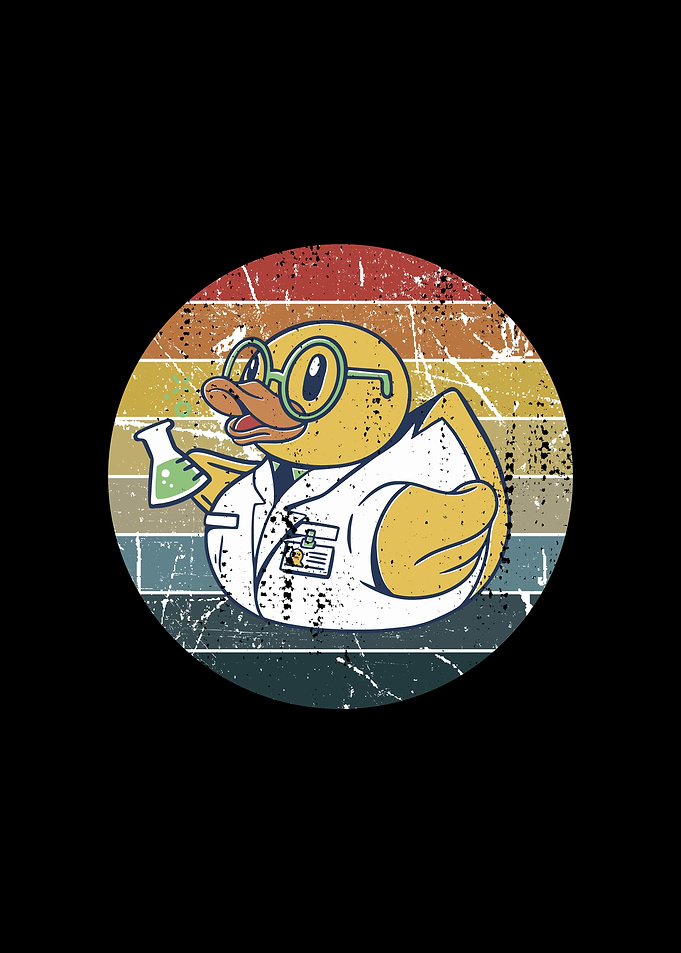 Scientist Rubber Duck