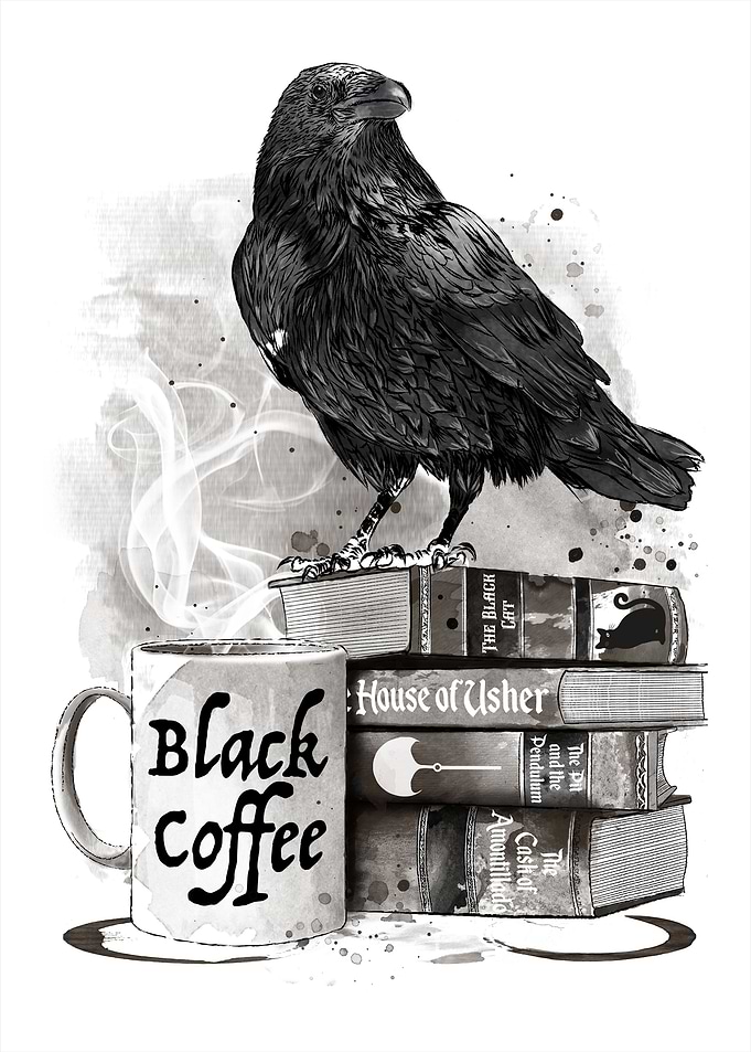 Coffe raven and Poe