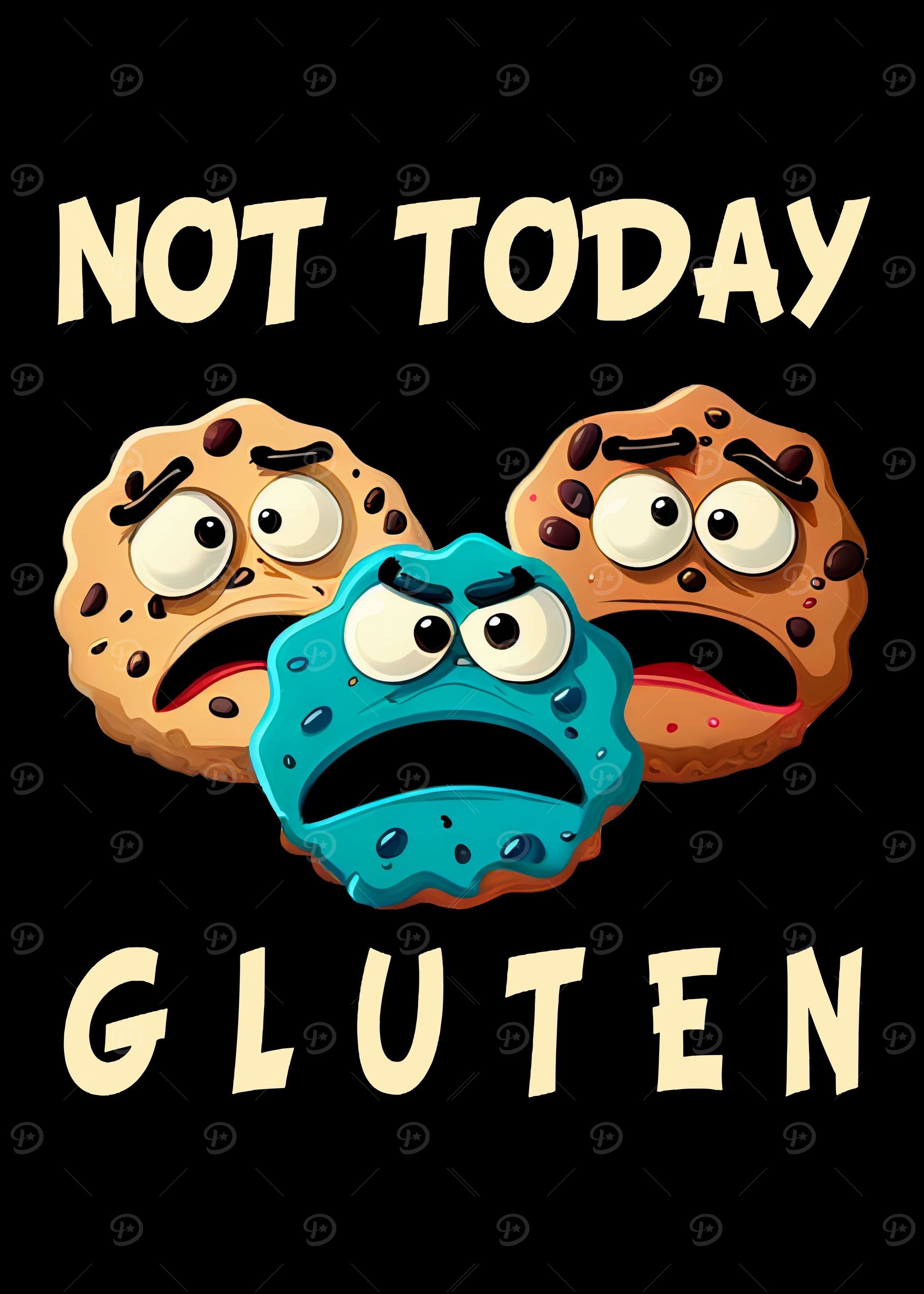 Gluten Free Funny Not