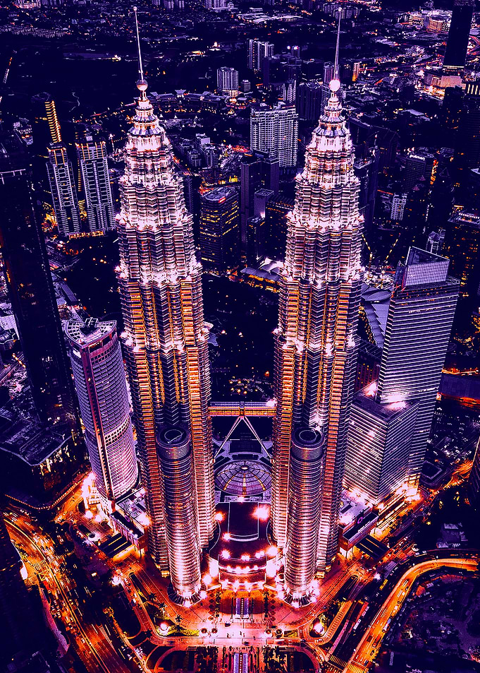 City Night Futuristic