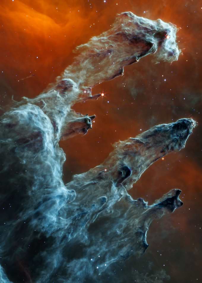 Eagle Nebula MIRI