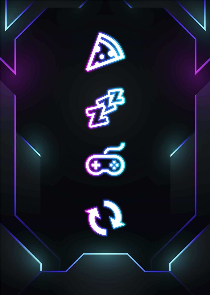 eat sleep gaming repeat