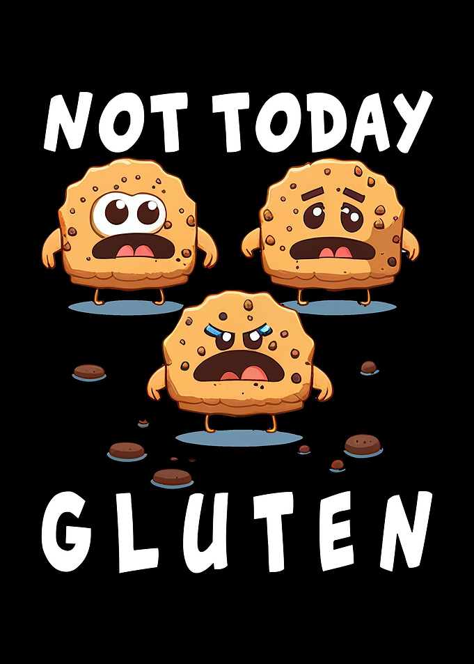 Gluten Free Funny Not