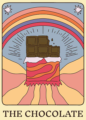 The Chocolate Tarot Card