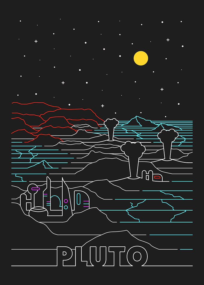 Arcade Pluto Space Travel