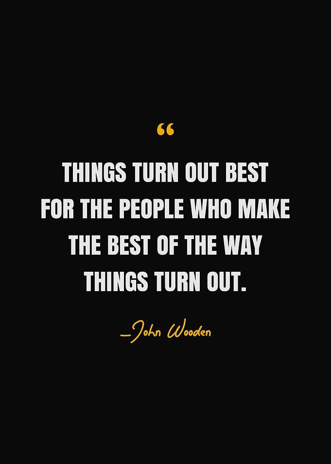 John Wooden Quotes