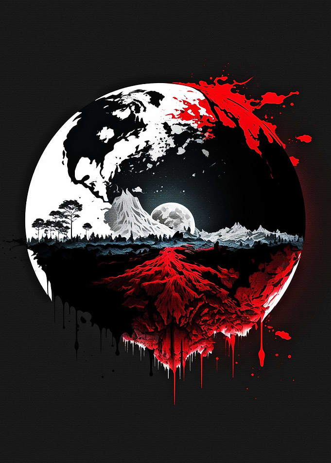Art dark minimalism