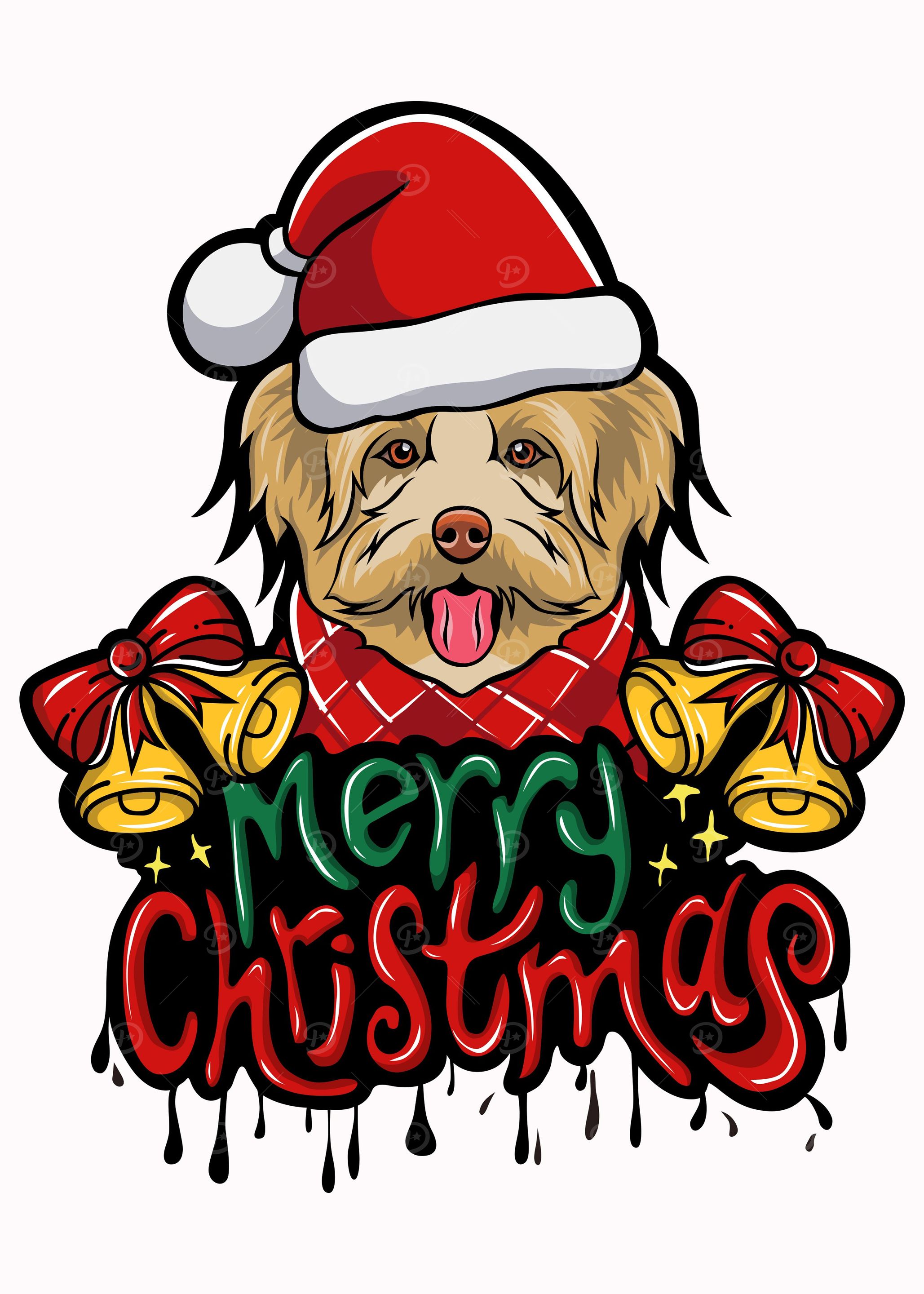 Merry Christmas dog