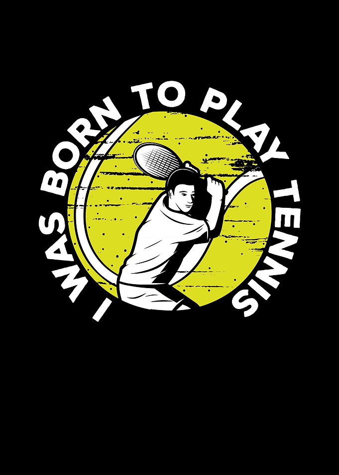 Born to play tennis