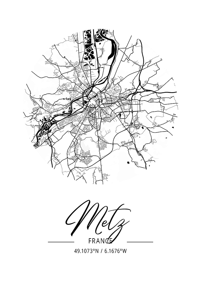 Metz City Map
