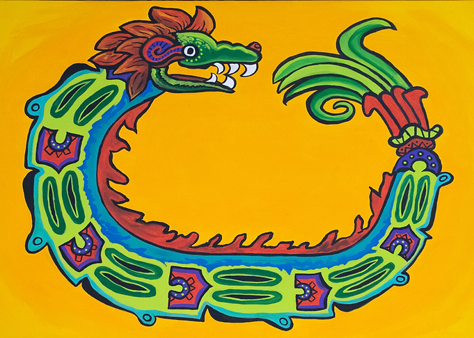 Quetzalcoatl Bird Serpent