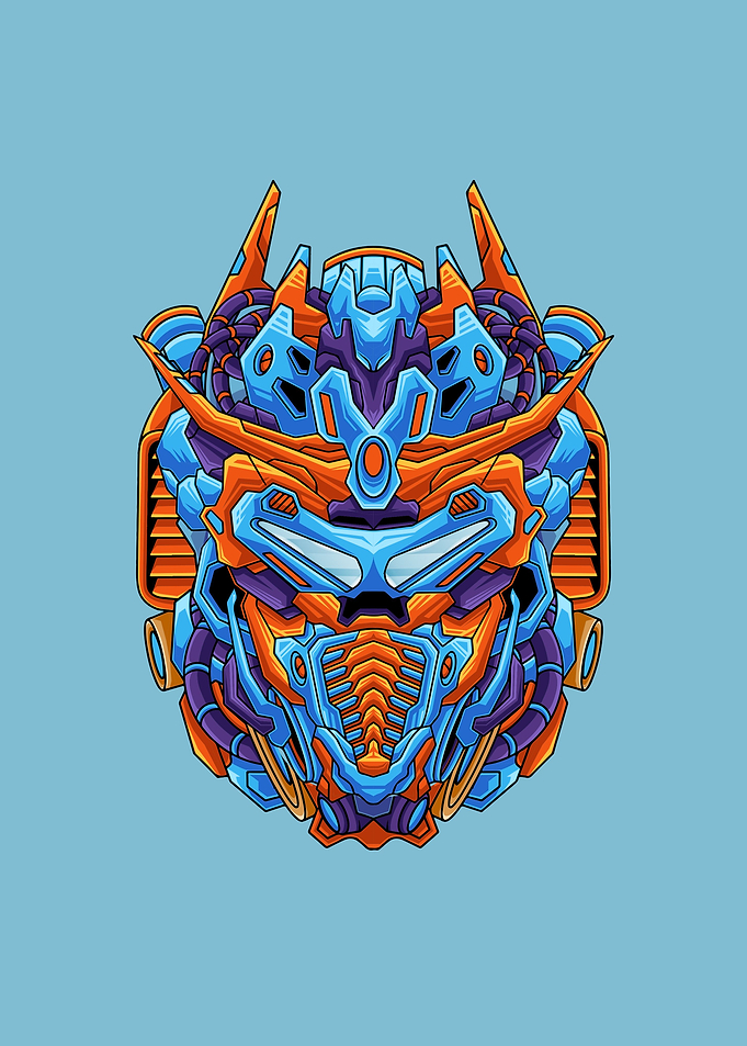 Head mecha detailed