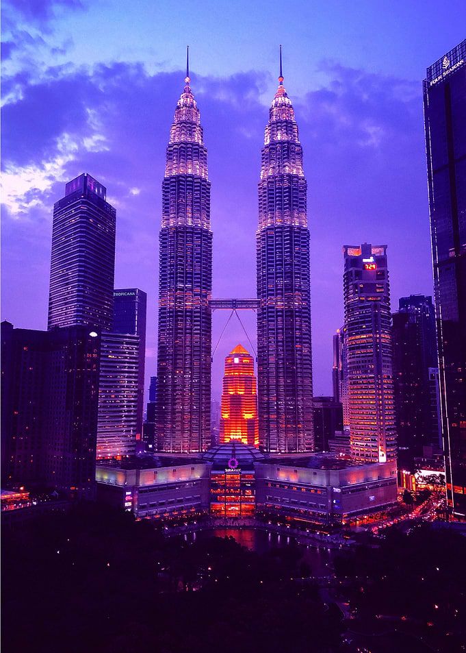 City Night Futuristic