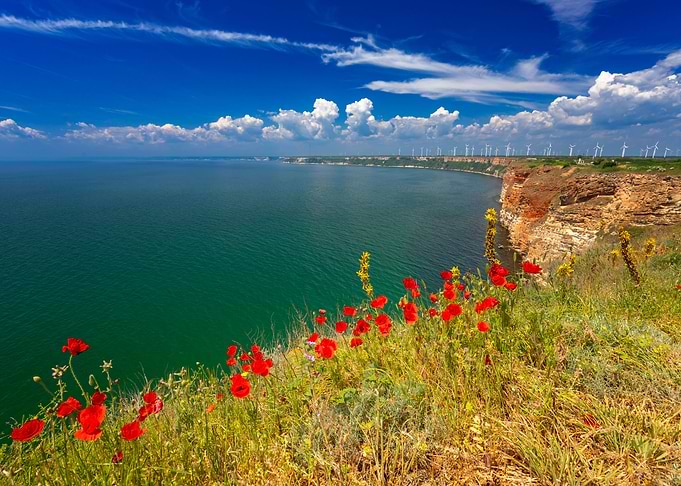 Seascape, travel, Bulgaria