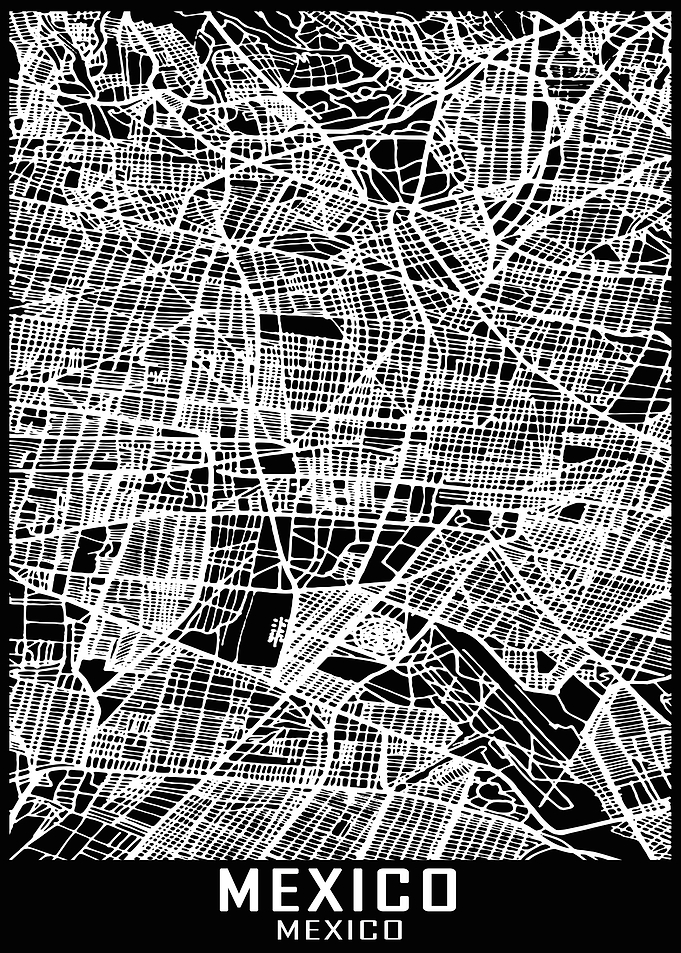 Mexico City Map
