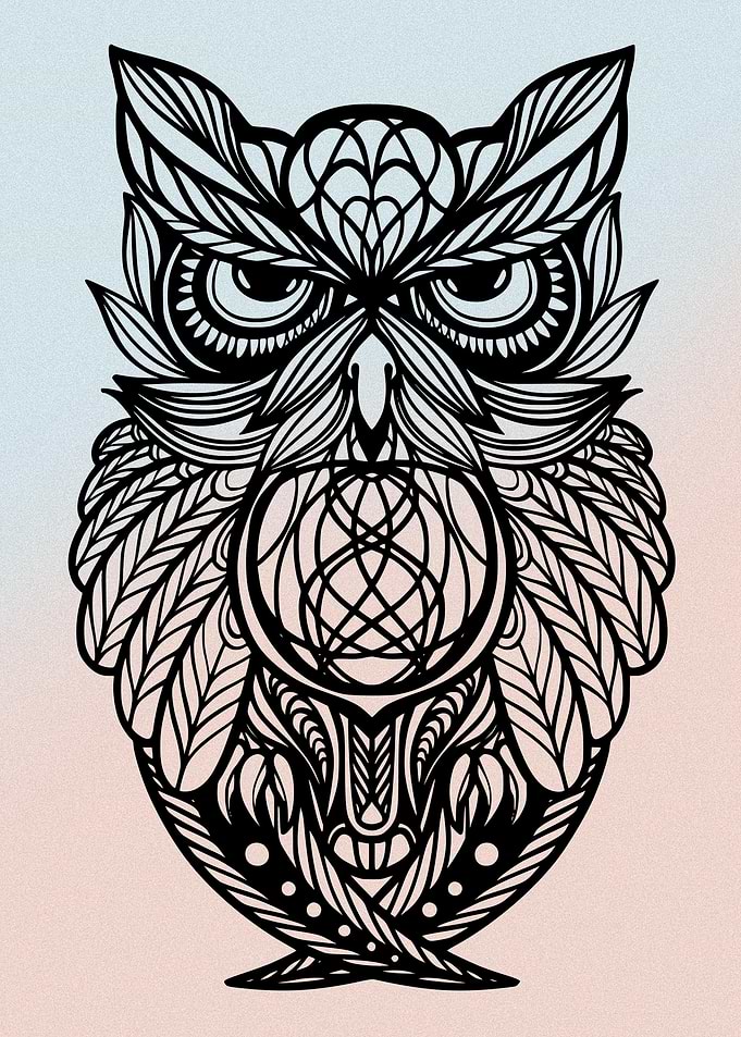 Owl Lovers Art 19