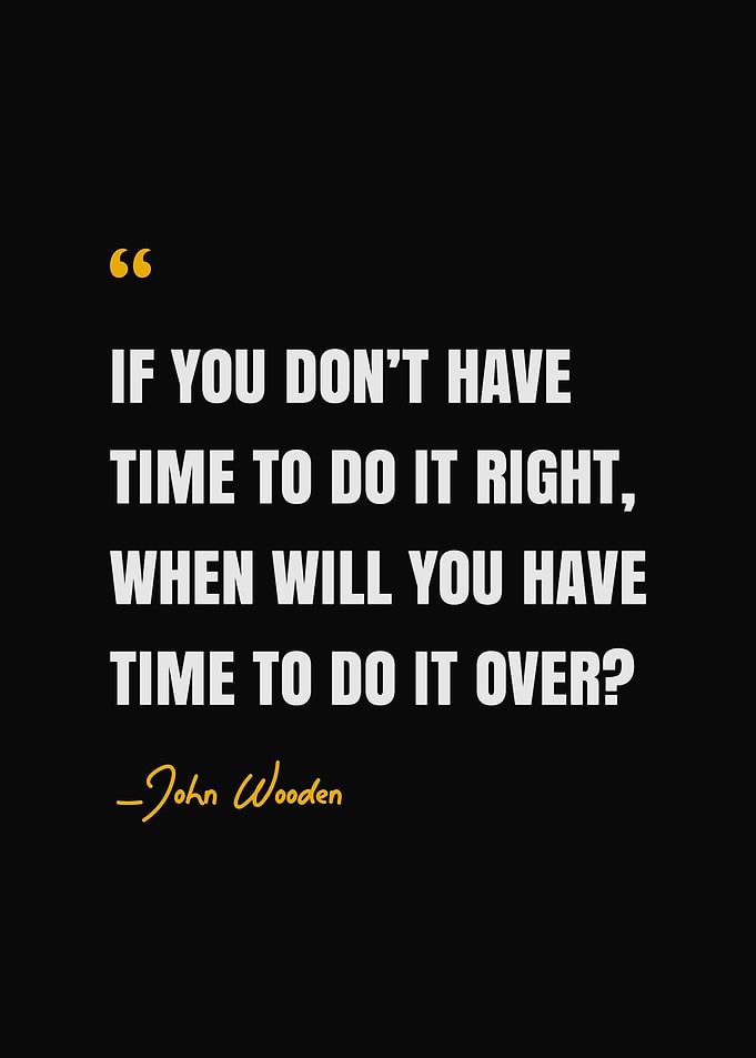 John Wooden Quotes