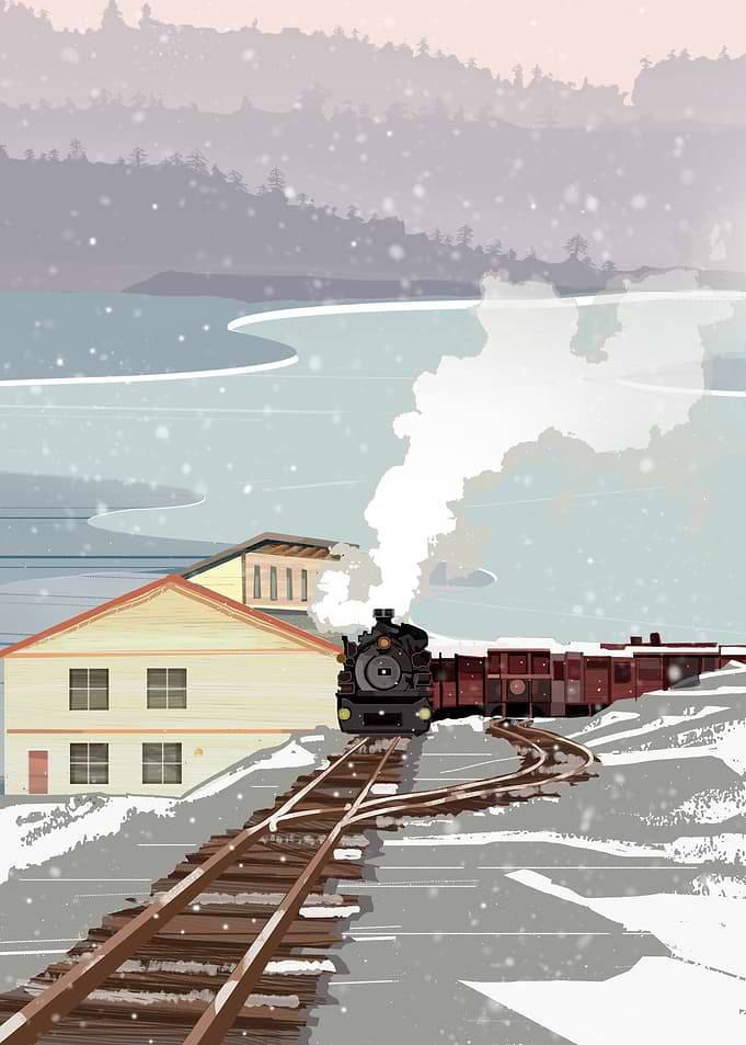 Locomotive Steam Train