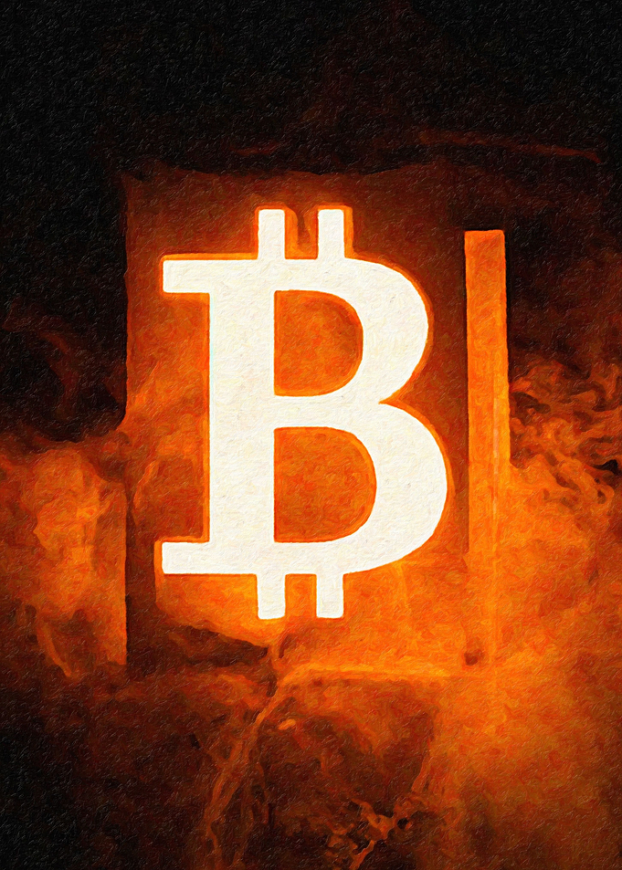 Bitcoin BTC coin VI