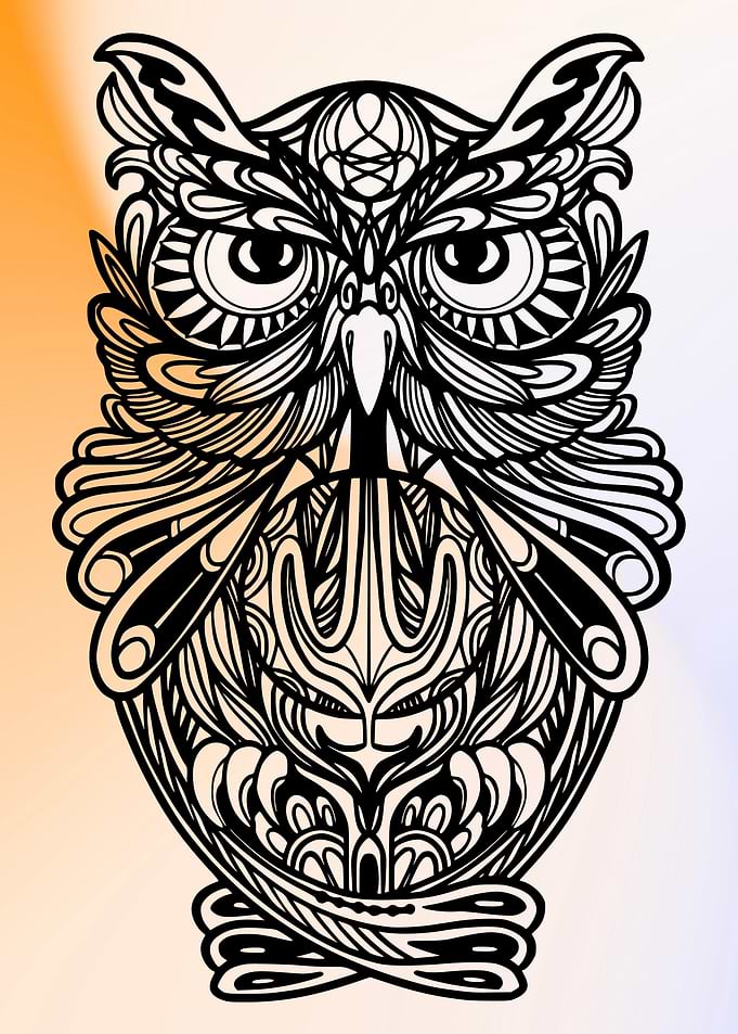 Owl Lovers Art 12