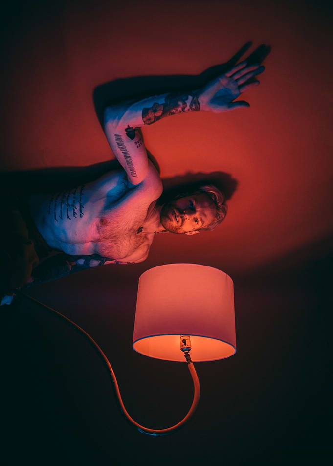 Inverted man