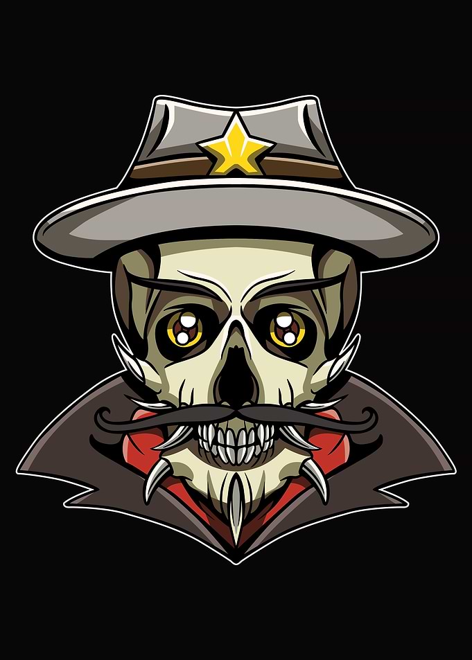 head skull sheriff