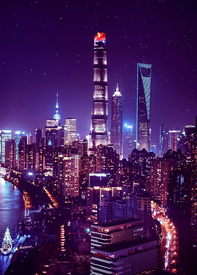 City Night Futuristic