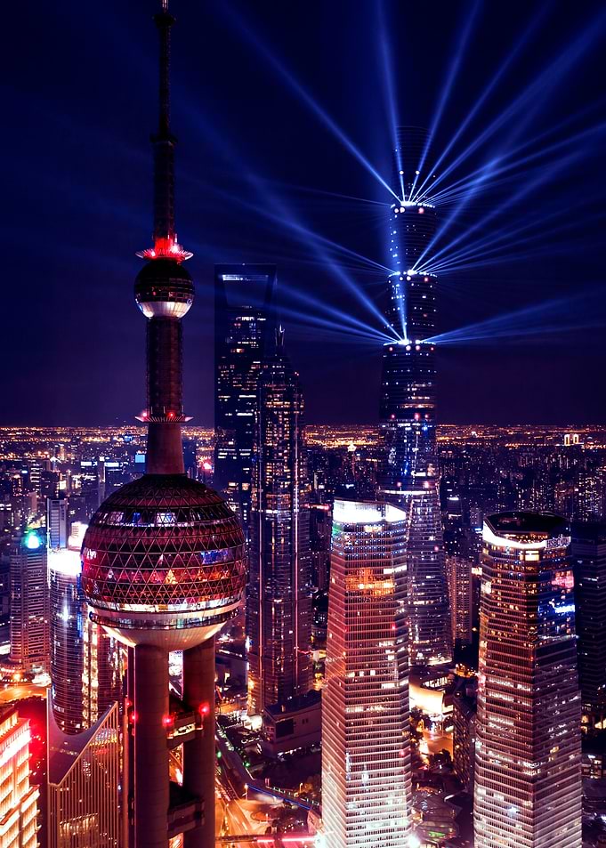 City Night Futuristic