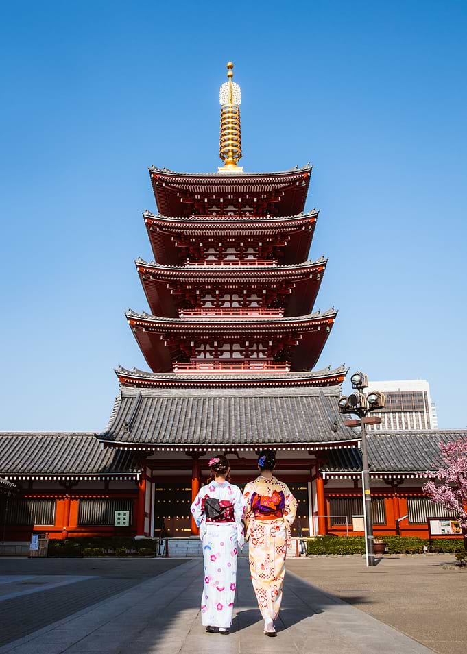 Japanese women in kimono