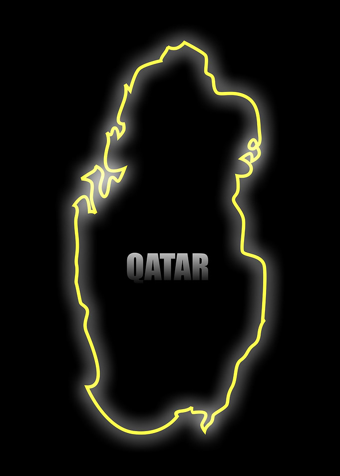qatar neon