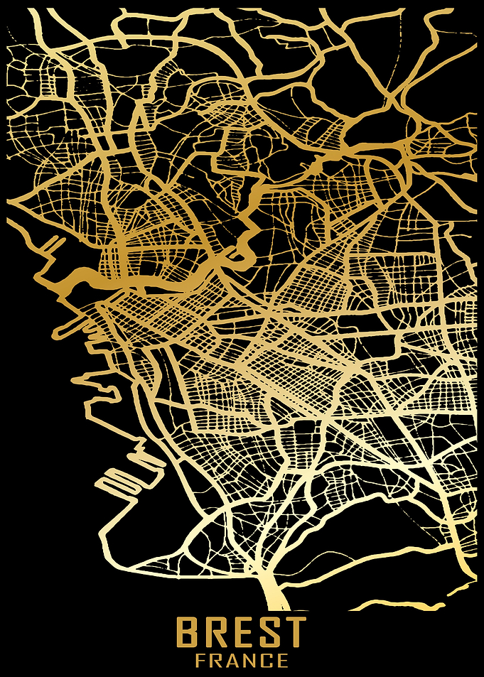 Brest France City Map