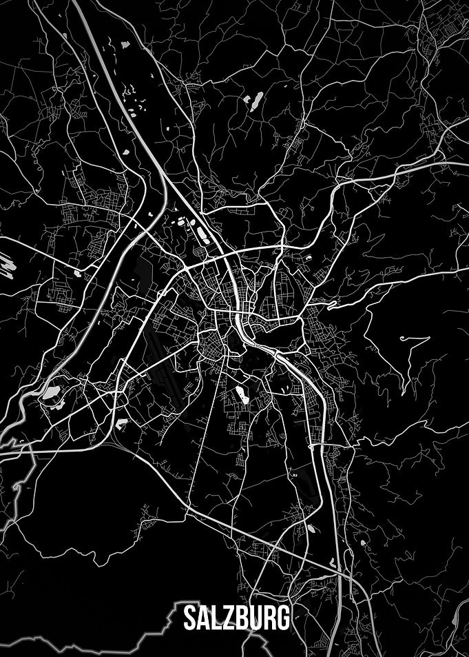 Salzburg dark map